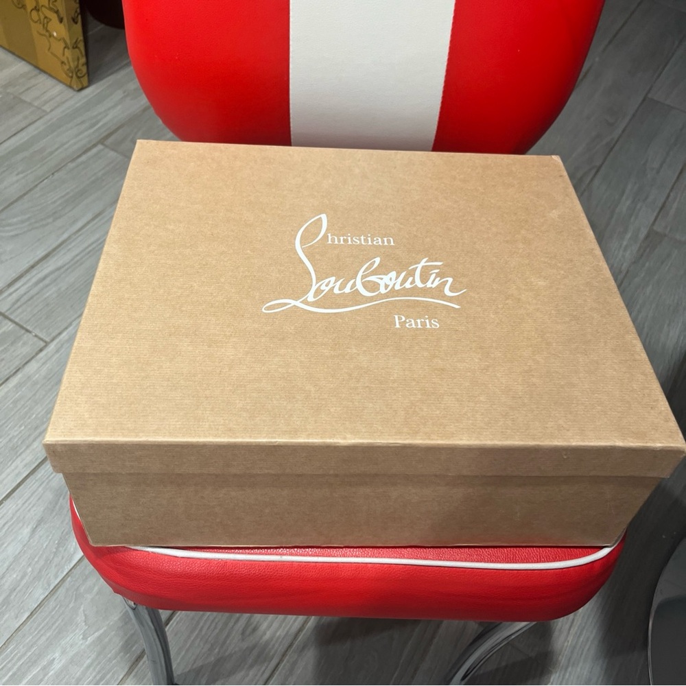 Christian Louboutin Brown Shoe Box